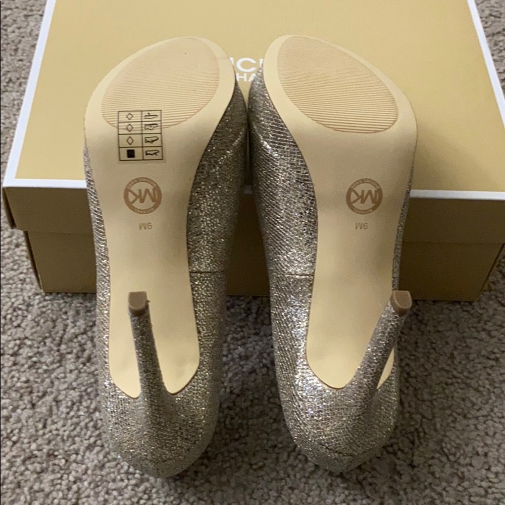Michael Kors Erika Platform Glitter heels - Picture 2 of 4